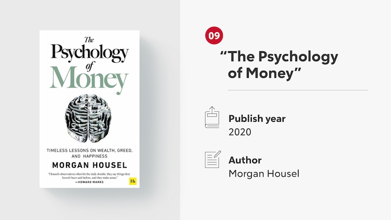The Psychology of Money book cover.