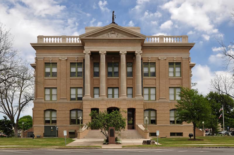 Courthouse in Georgetown, Texas.
