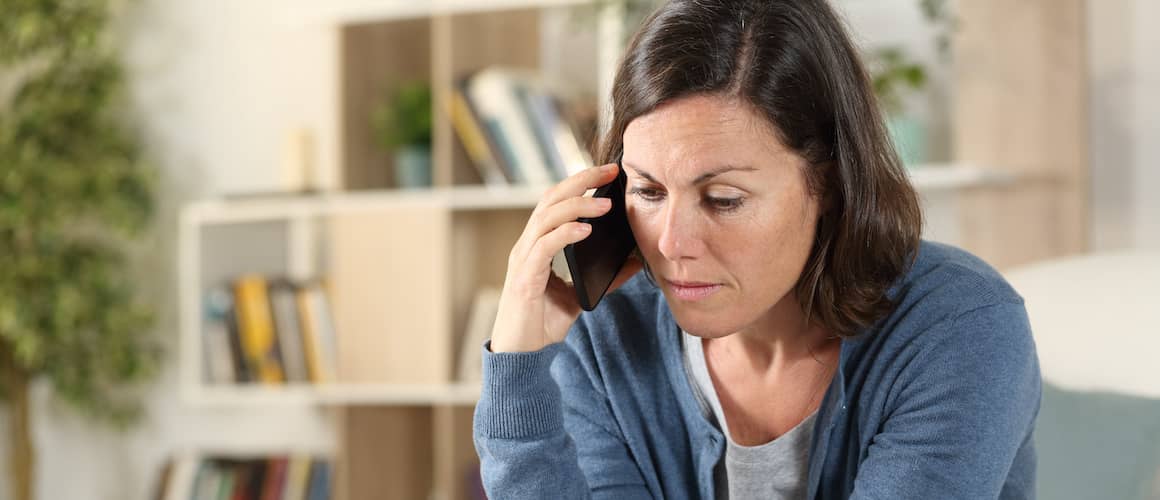 Woman Calling On Phone