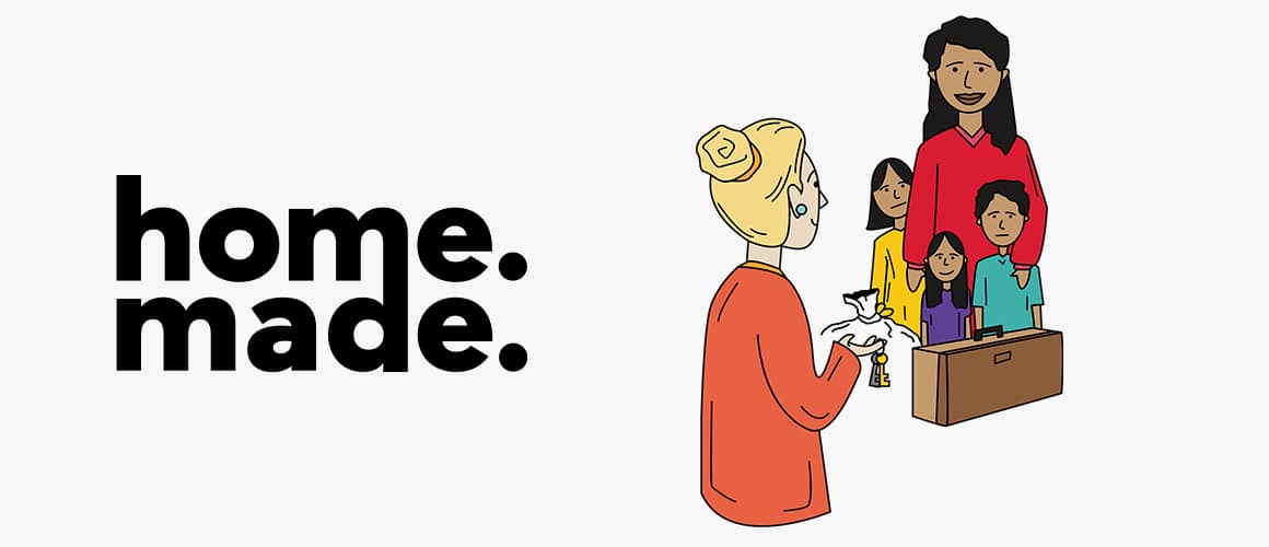 Home. Made. Podcast Episode 4 The Landlord graphic
