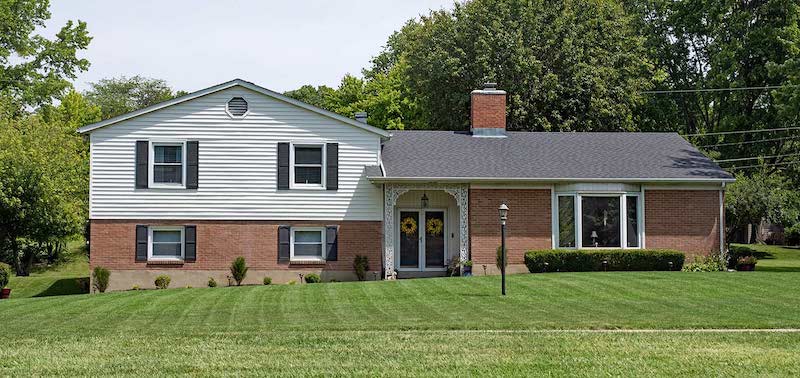 split-level ranch rambler house