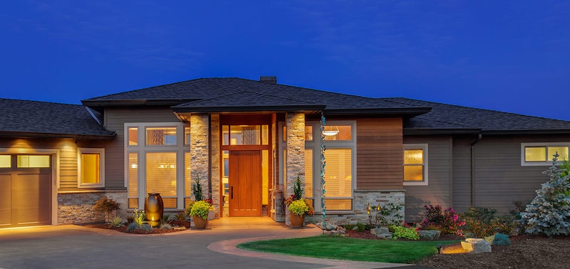 storybook ranch rambler house