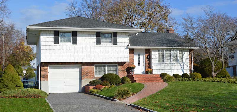 raised ranch rambler house