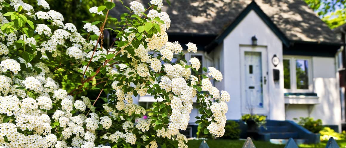 English style bungalow home.
