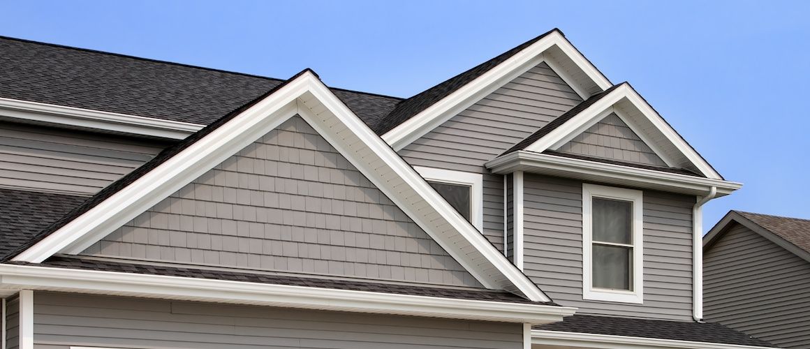 Roof of a house.