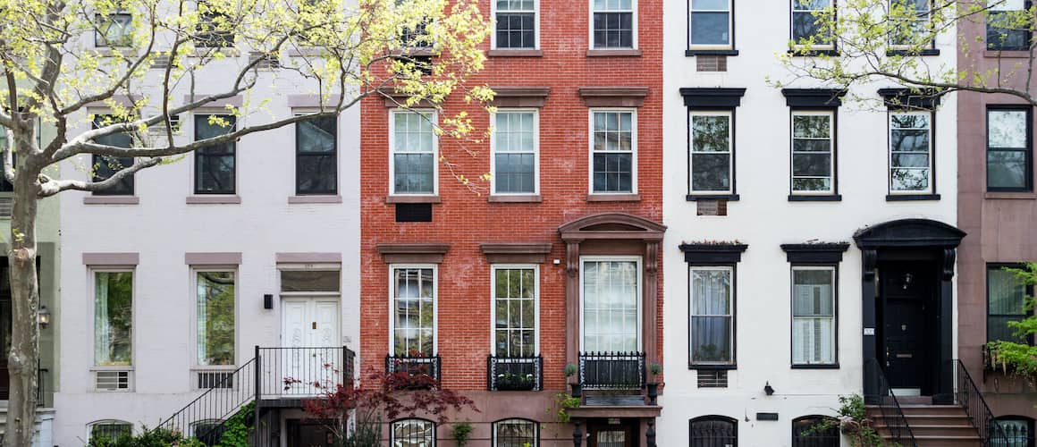 Historic buildings in NYC.