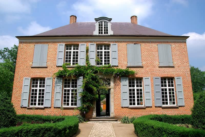 Colonial style home.