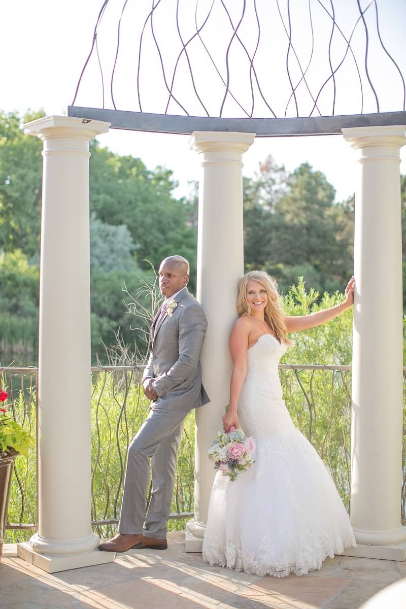 Michael and his wife, Lauren.