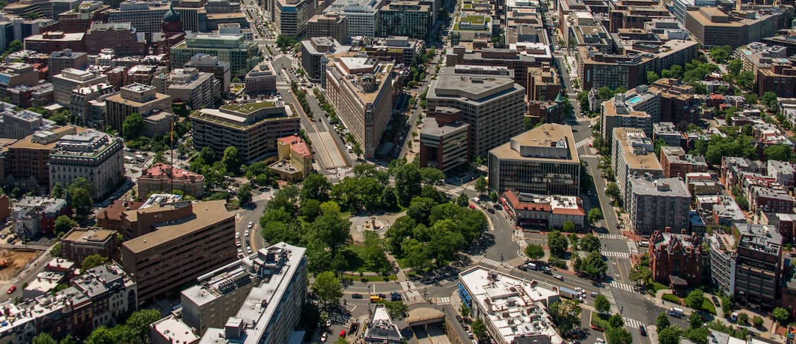 Dupont Circle in Washington, DC.